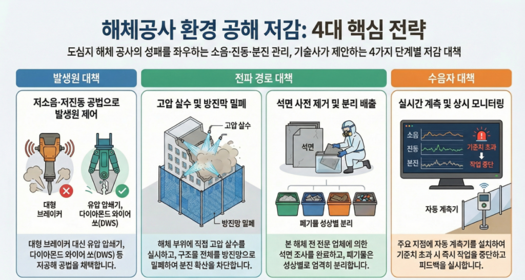 해체공사 환경공해 저감